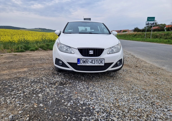 Seat Ibiza cena 18500 przebieg: 203000, rok produkcji 2009 z Hajnówka małe 37